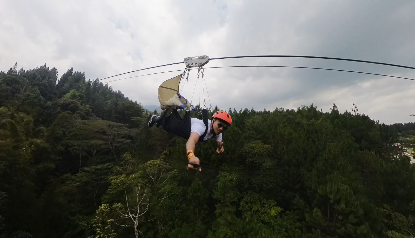 Amazing Zipline Experience in the Dahilayan Adventure Park,Bukidnon