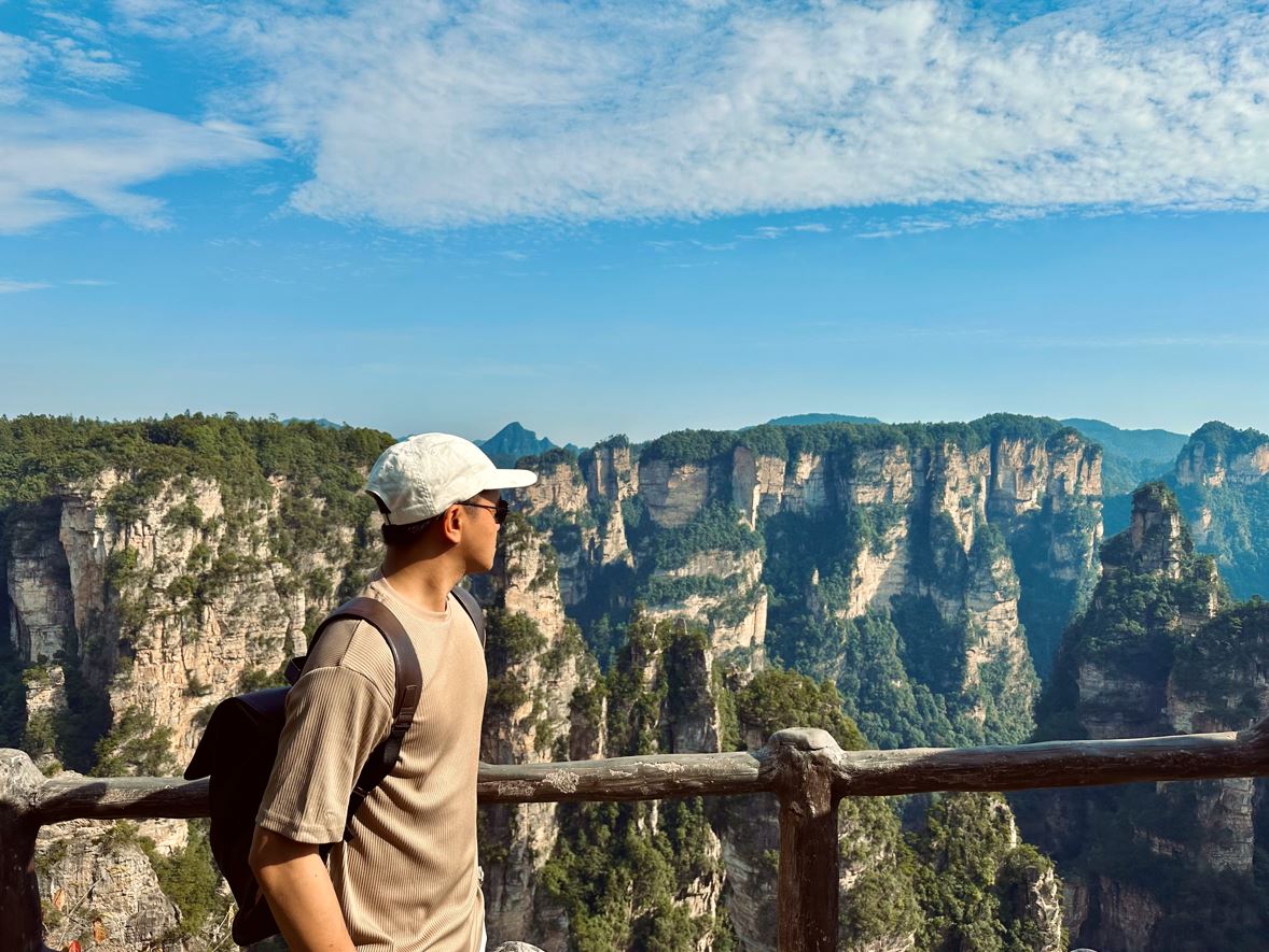 Amazing Avatar Mountain in the Zhangjiajie Natural Forest